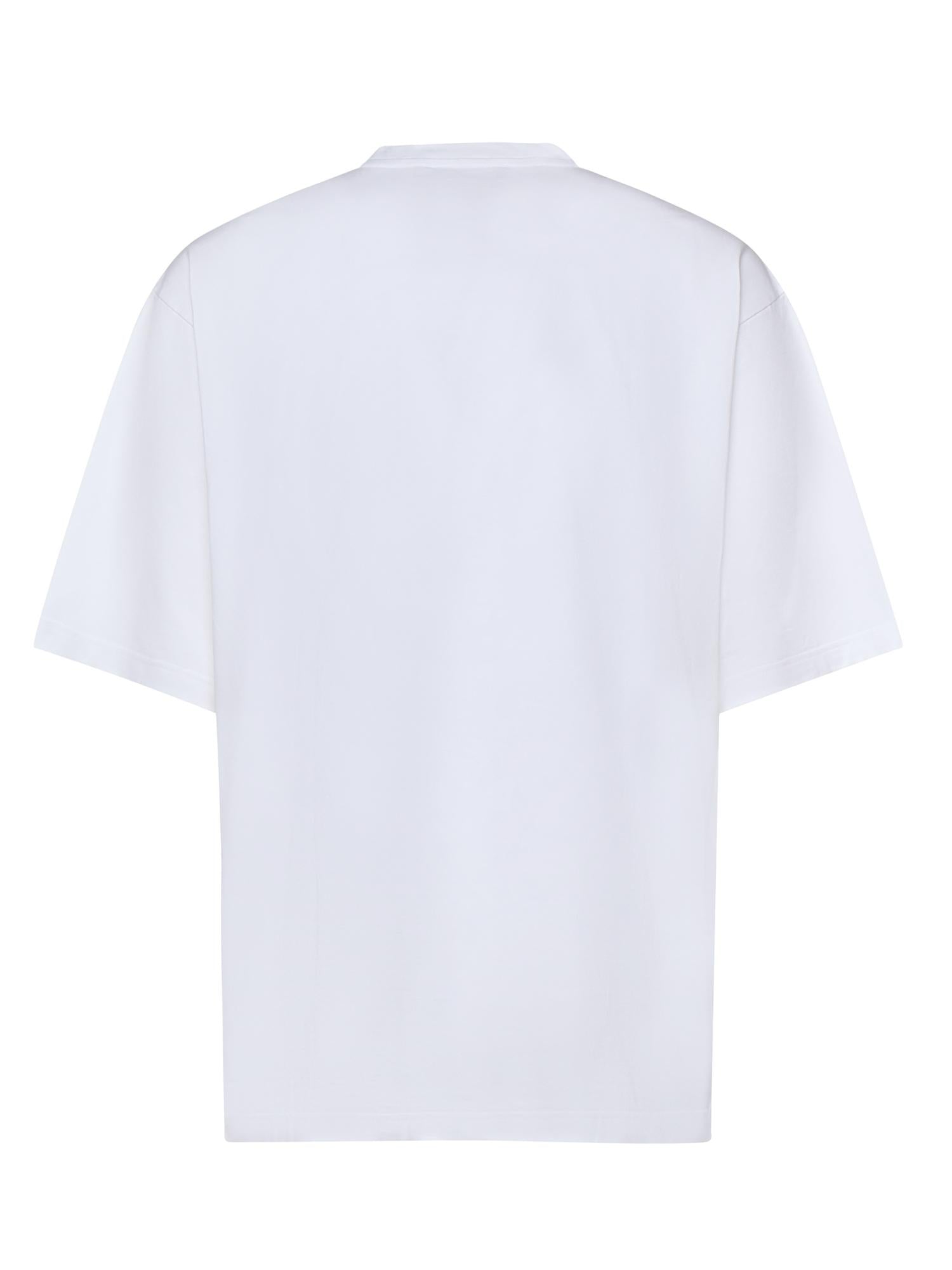 T-shirt con stampa in cotone G8PB8T G7PYRW0800 DOLCE & GABBANA 