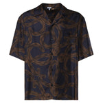Camicia a maniche corte in seta H616Y05X91 4042 LOEWE 