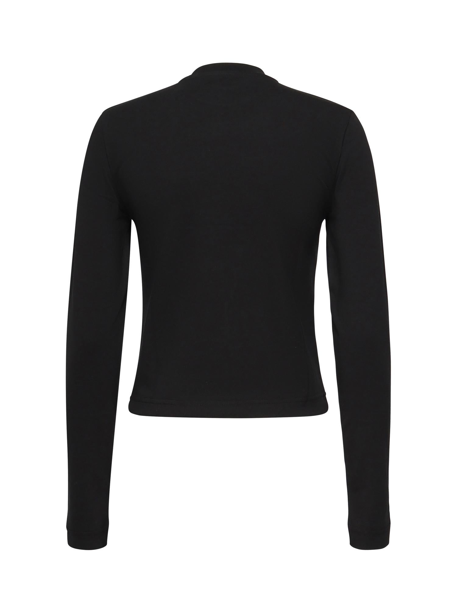 T-shirt in gros grain<BR/> 24ETSW00155AJ00124 990 JACQUEMUS 