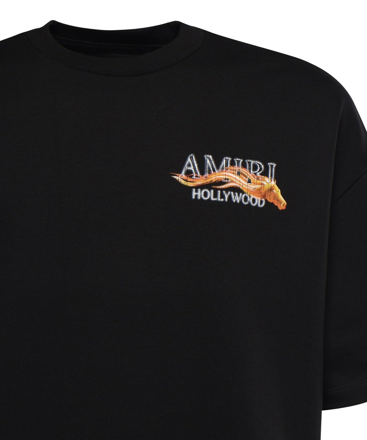 T-shirt con logo AMTOJR1050 001 AMIRI 