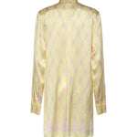 Camicia in seta con stampa nappine 80AAL635 NS850656 GENNY 