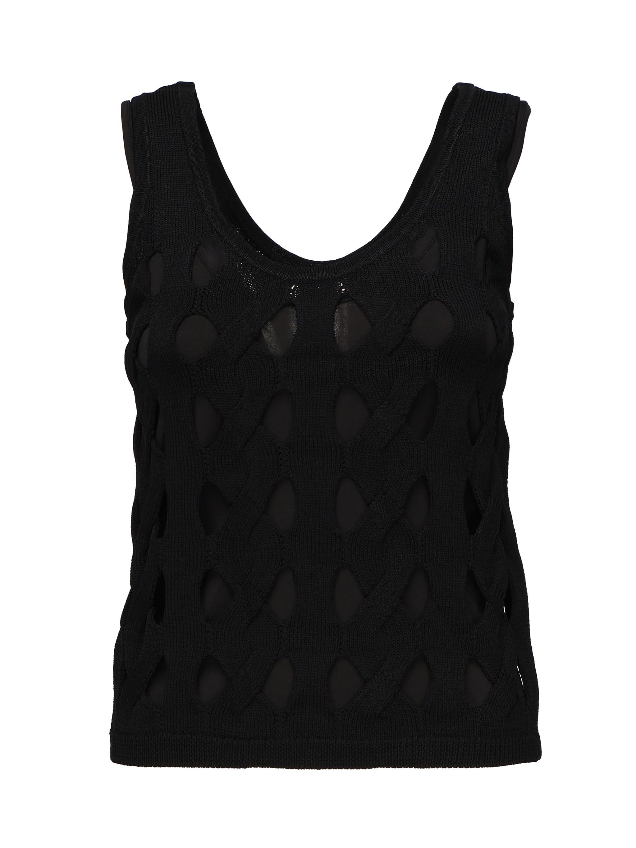 Top Derrik con dettagli cut-out 105192 A2LWZ99 PINKO 
