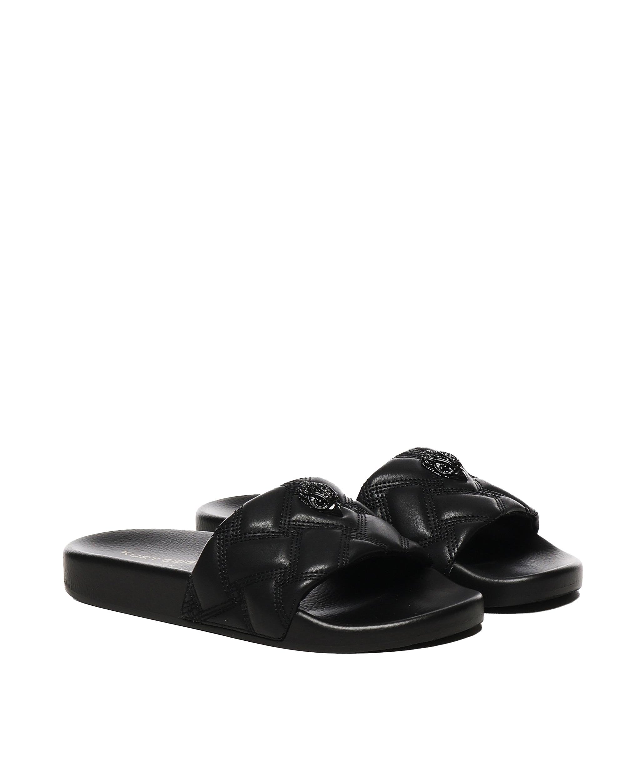 Slide Meena Eagle Drench 8650300979 BLACK KURT GEIGER 