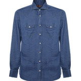 Camicia in denim 21064 SAMPLE BORRIELLO NAPOLI 