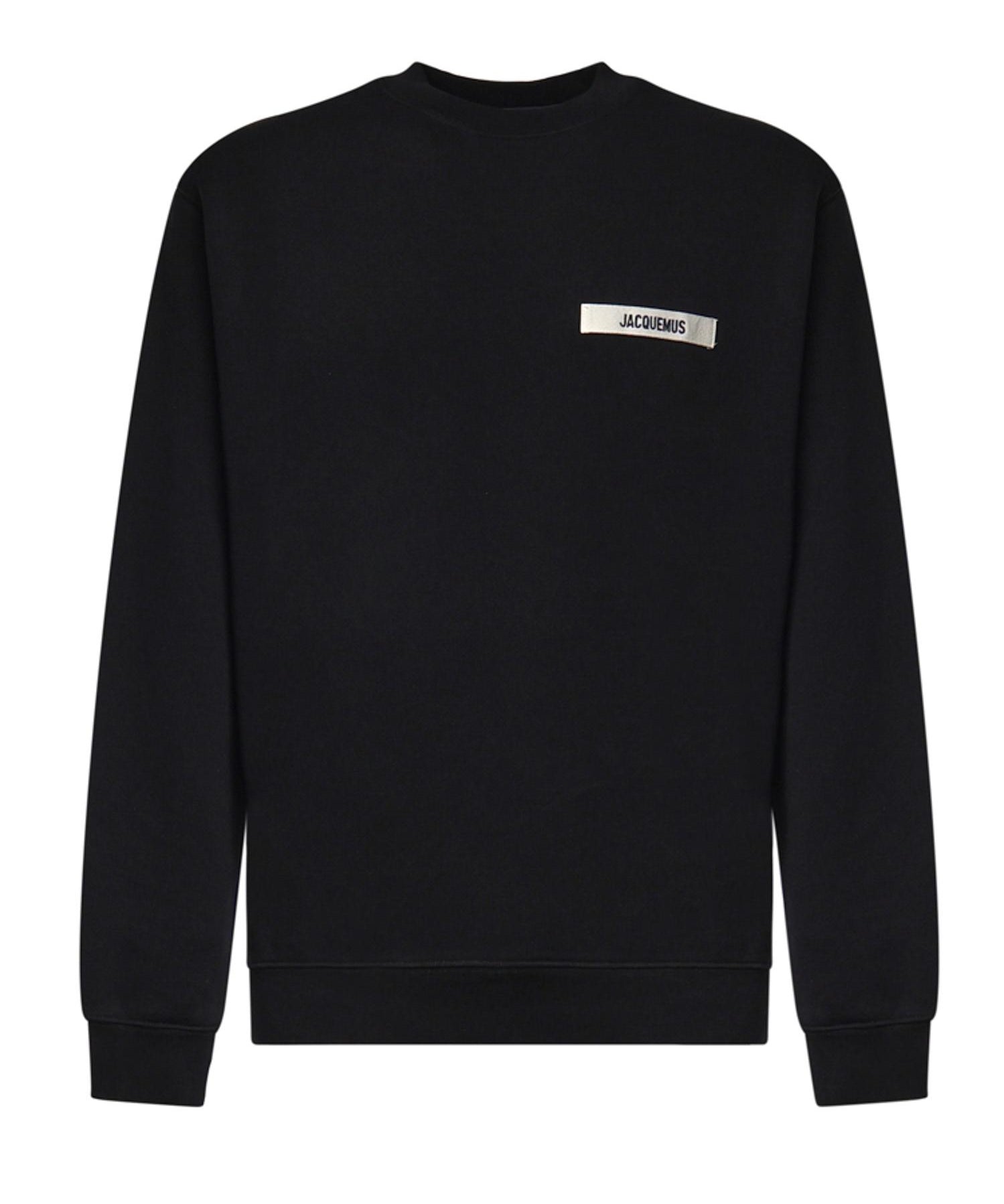 Felpa con logo in gros-grain SSM00206AJ00126 990 JACQUEMUS 