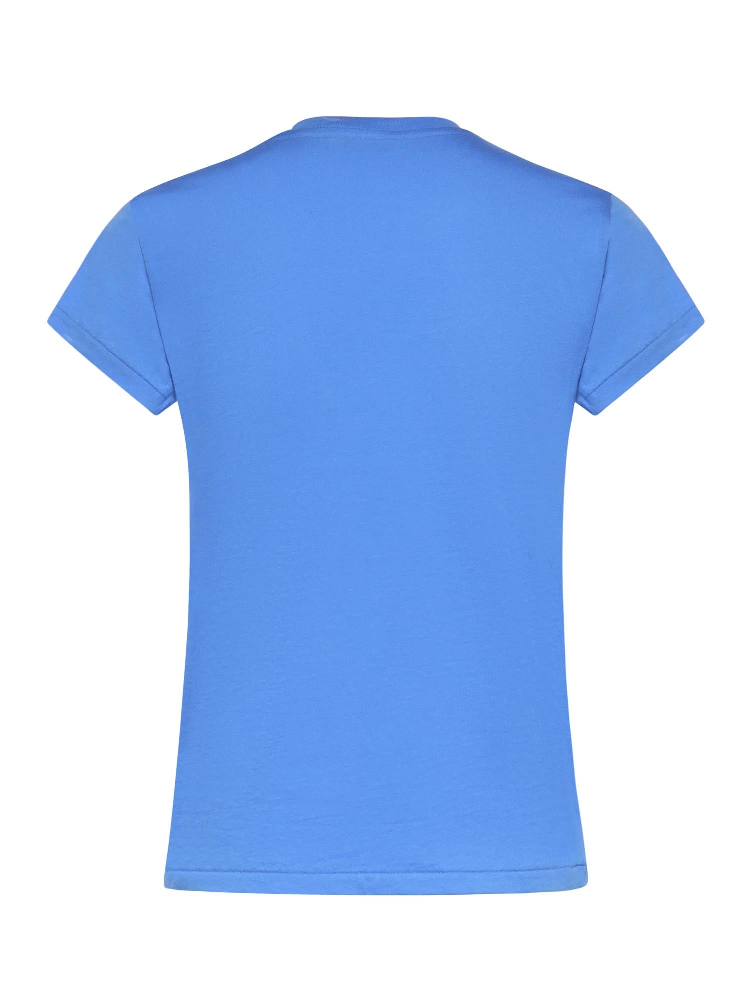 T-shirt in cotone con logo 211B14605 004 POLO RALPH LAUREN 