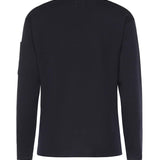 Maglione in cotone con logo 20CMKN097A11 0560A888 C.P. COMPANY 