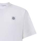 T-shirt con patch Compass in jersey di cotone L1S152100030 S0115V0001 STONE ISLAND 