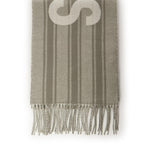 Sciarpa con frange e logo<BR/> ACU00435AOT4001 5BJ JACQUEMUS 