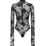 Body Ziggy in pizzo TM180736A TJC082BLACK THE ANDAMANE 