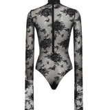 Body Ziggy in pizzo TM180736A TJC082BLACK THE ANDAMANE 