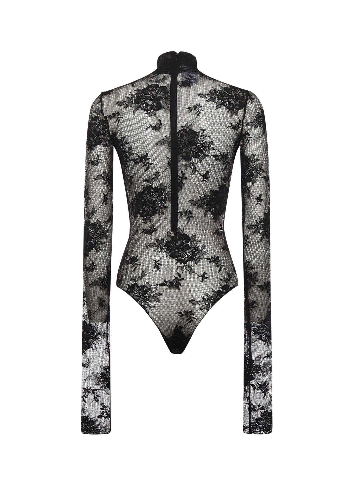 Body Ziggy in pizzo TM180736A TJC082BLACK THE ANDAMANE 