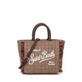 Mini bag Vanity wool con logo VAMI023 00282I MC2 SAINT BARTH 