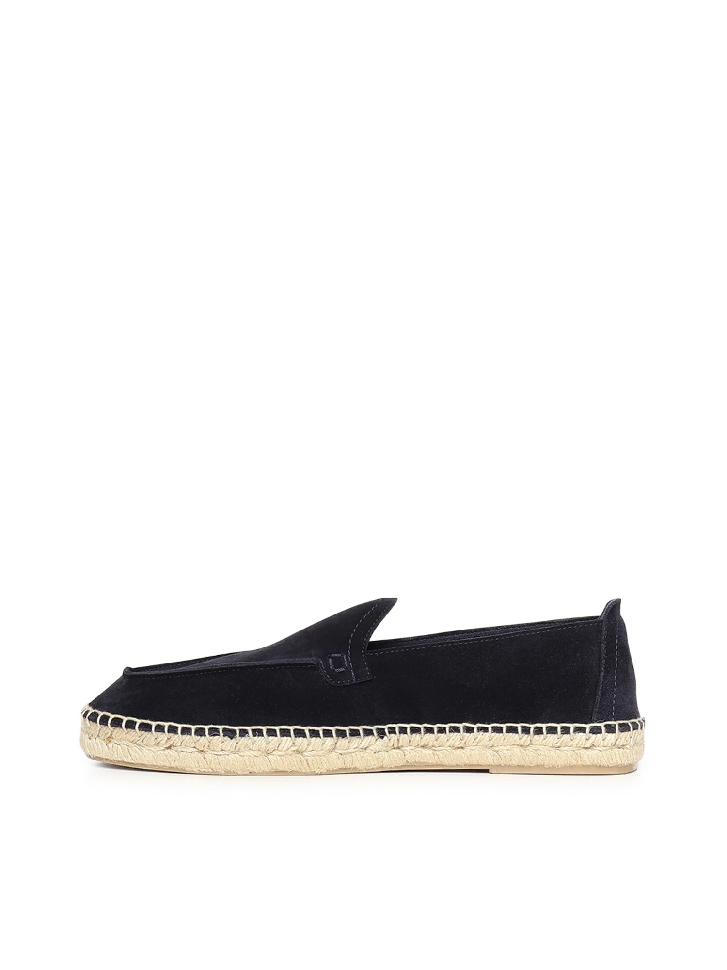 Espadrillas in pelle scamosciata velour EM005854 AF23967UB117 EMPORIO ARMANI 
