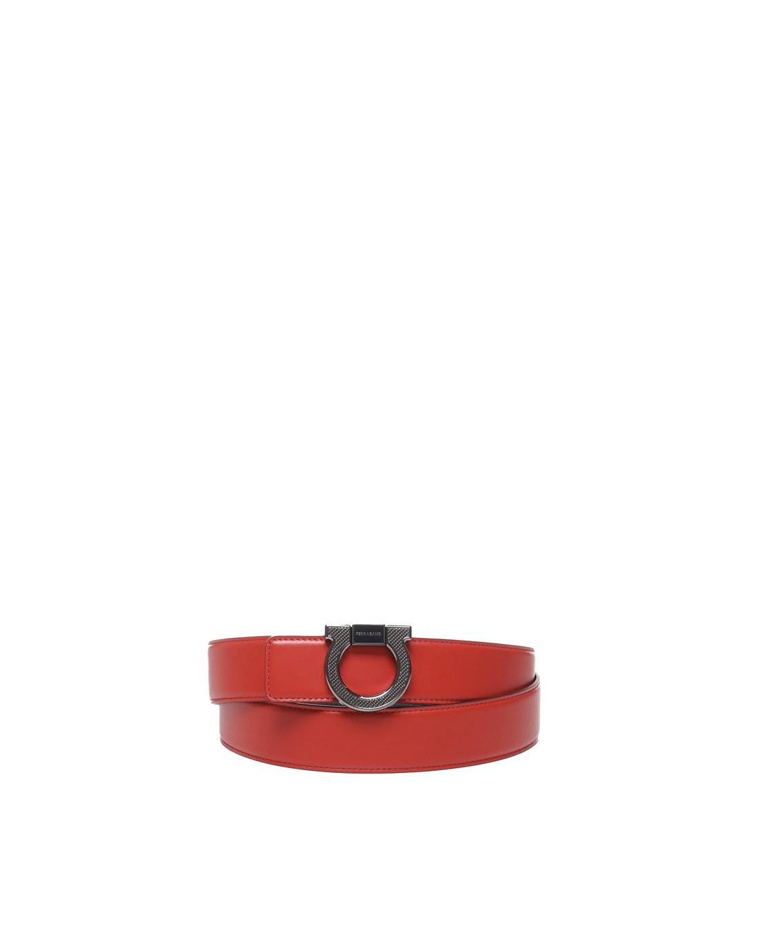 Cintura Gancini in pelle di vitello 670314 771632002 FERRAGAMO 