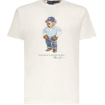 T-shirt con stampa in cotone 710B14615 001 POLO RALPH LAUREN 