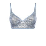 Top in rete con strass 80AAM629 J0299225 GENNY 