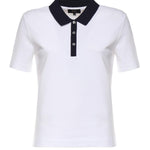 Polo in piquet stretch NPWB252650STDW B001 FAY 