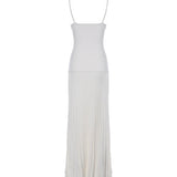 Abito Salacia Wire Sunray 23043198 WHITE CHRISTOPHER ESBER 