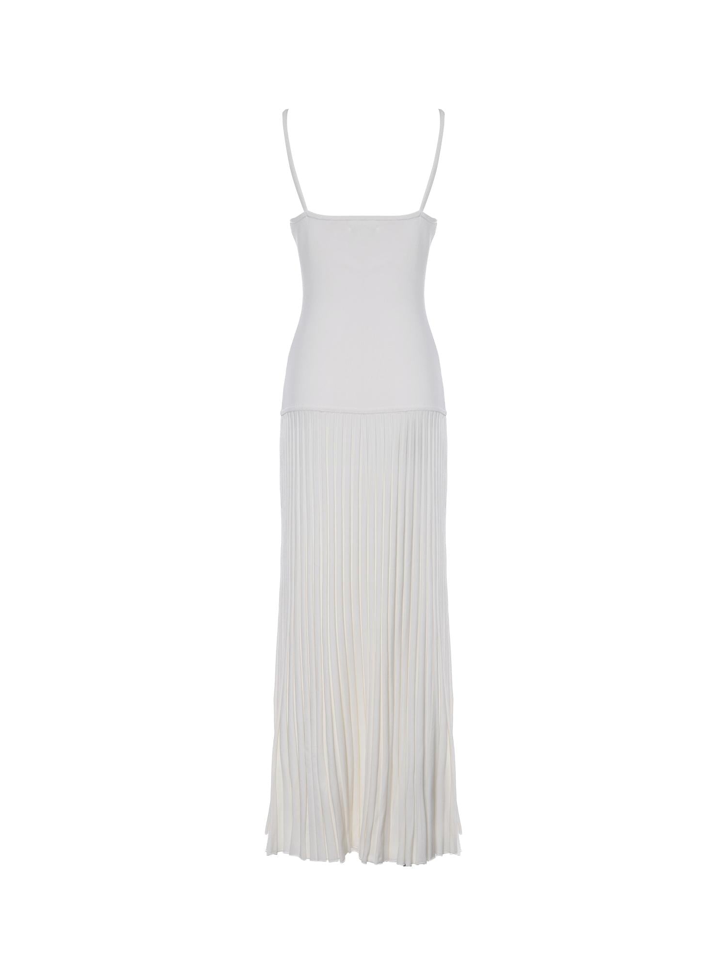 Abito Salacia Wire Sunray 23043198 WHITE CHRISTOPHER ESBER 