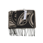 Sciarpa caroline jacquard 73SP8FT03 CAROLINENATURALE/NERO V° 73 