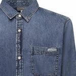Camicia in denim di cotone LV040EM774 WHZ CALVIN KLEIN 