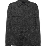 Camicia over in misto lana G5MM6T FCZAMS8030 DOLCE & GABBANA 