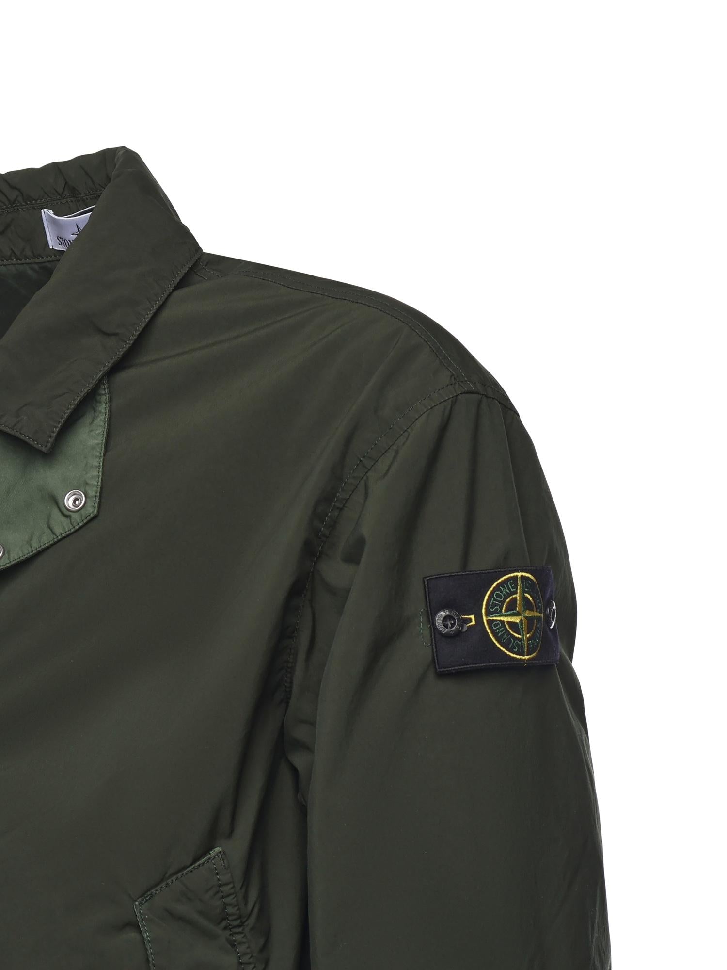 Coach jacket in tela K2S15Q100015 S0042V005E STONE ISLAND 