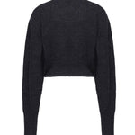 Maglia con maniche a sbuffo e logo 114278 1725 ROTATE 