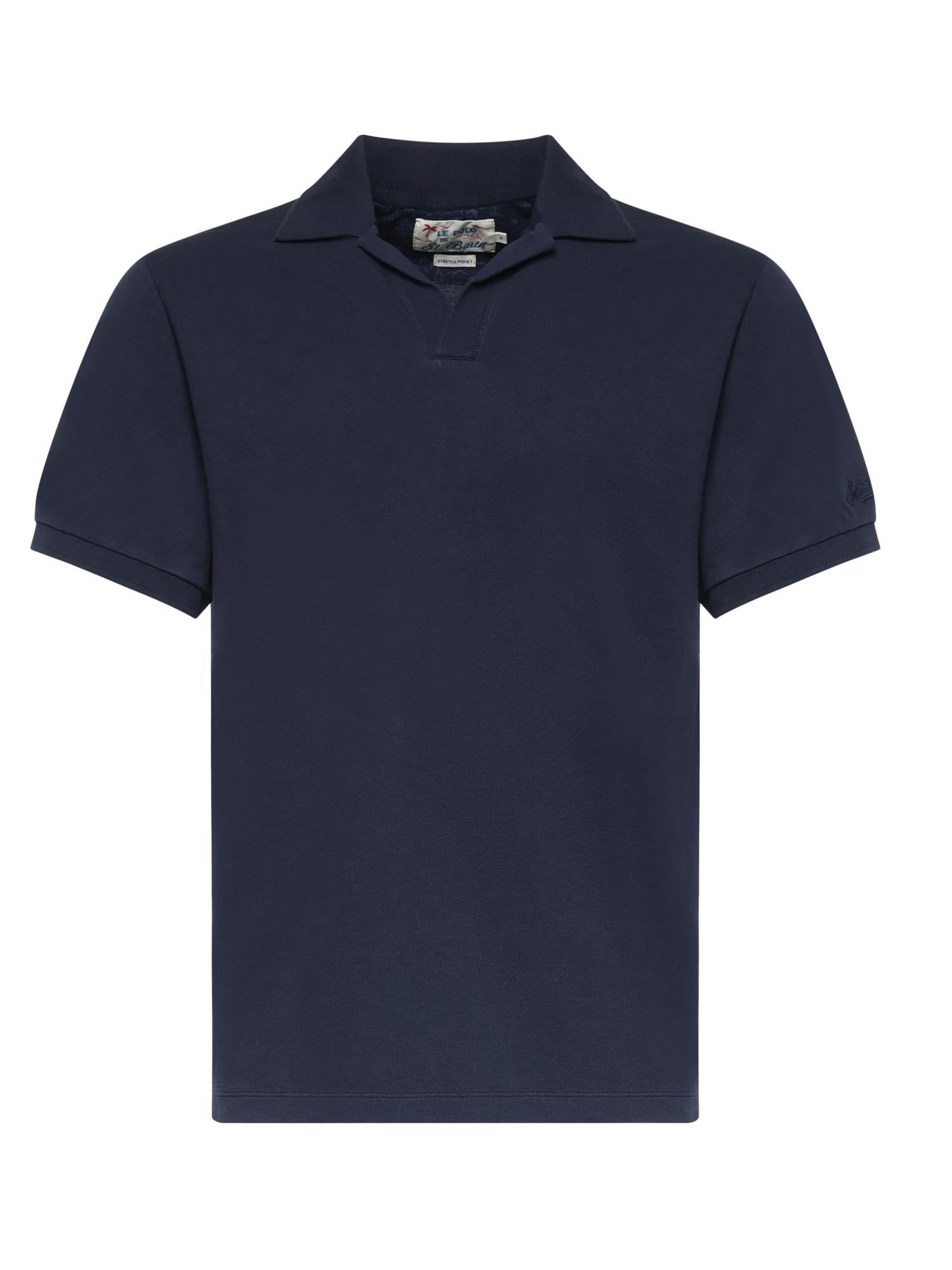 Polo in piquet di cotone CHS0001 00120L MC2 SAINT BARTH 