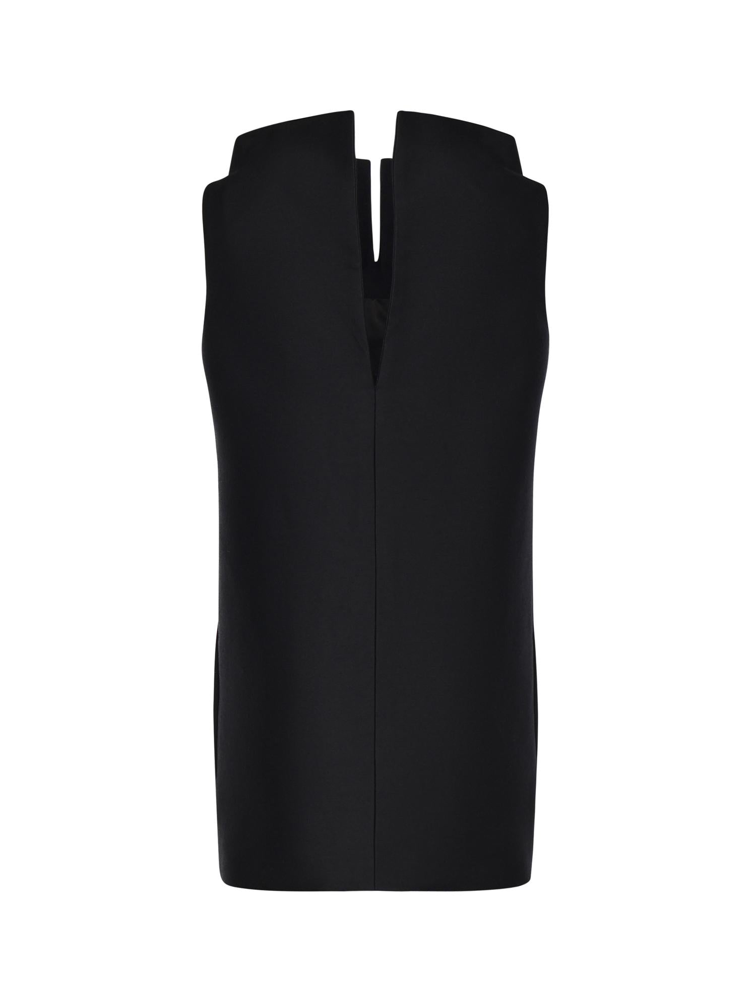 Abito Vareuse in lana e seta 872522 TUQ031000 BALENCIAGA 