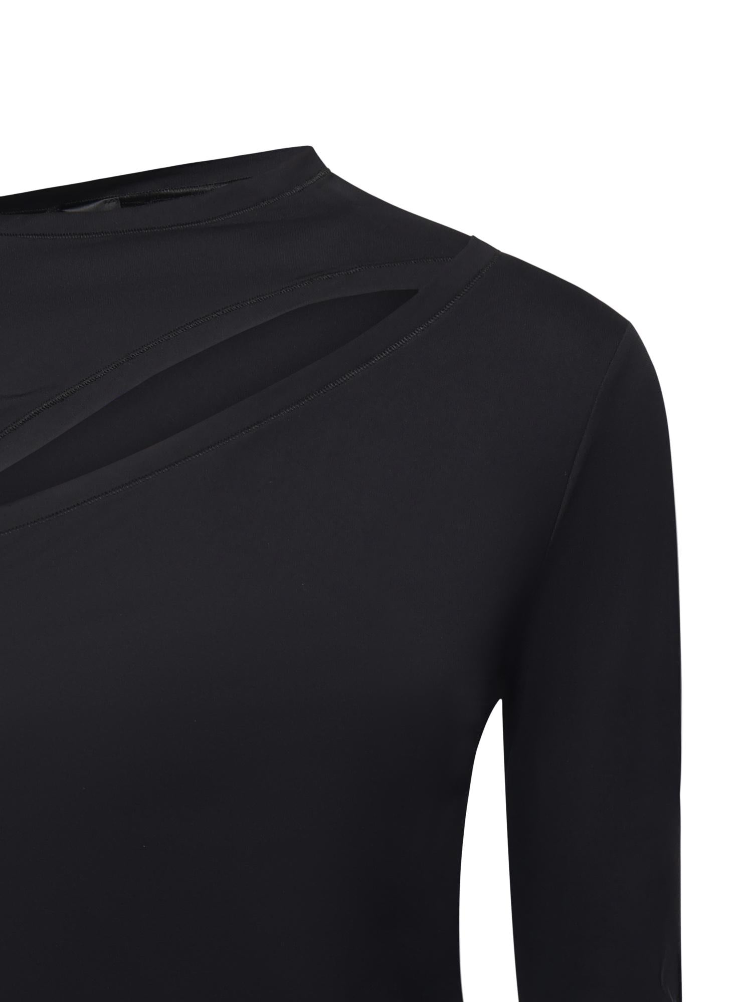 Maglia con dettaglio cut-out 106085 A308Z99 PINKO 
