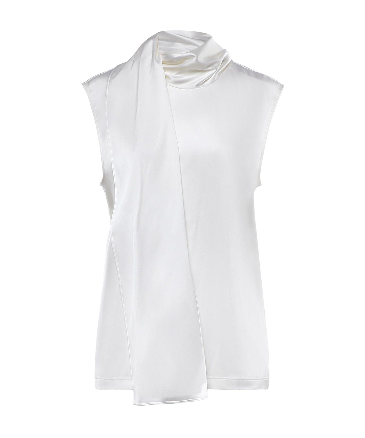 Top in satin di seta 871259 V6KR09000 BOTTEGA VENETA 