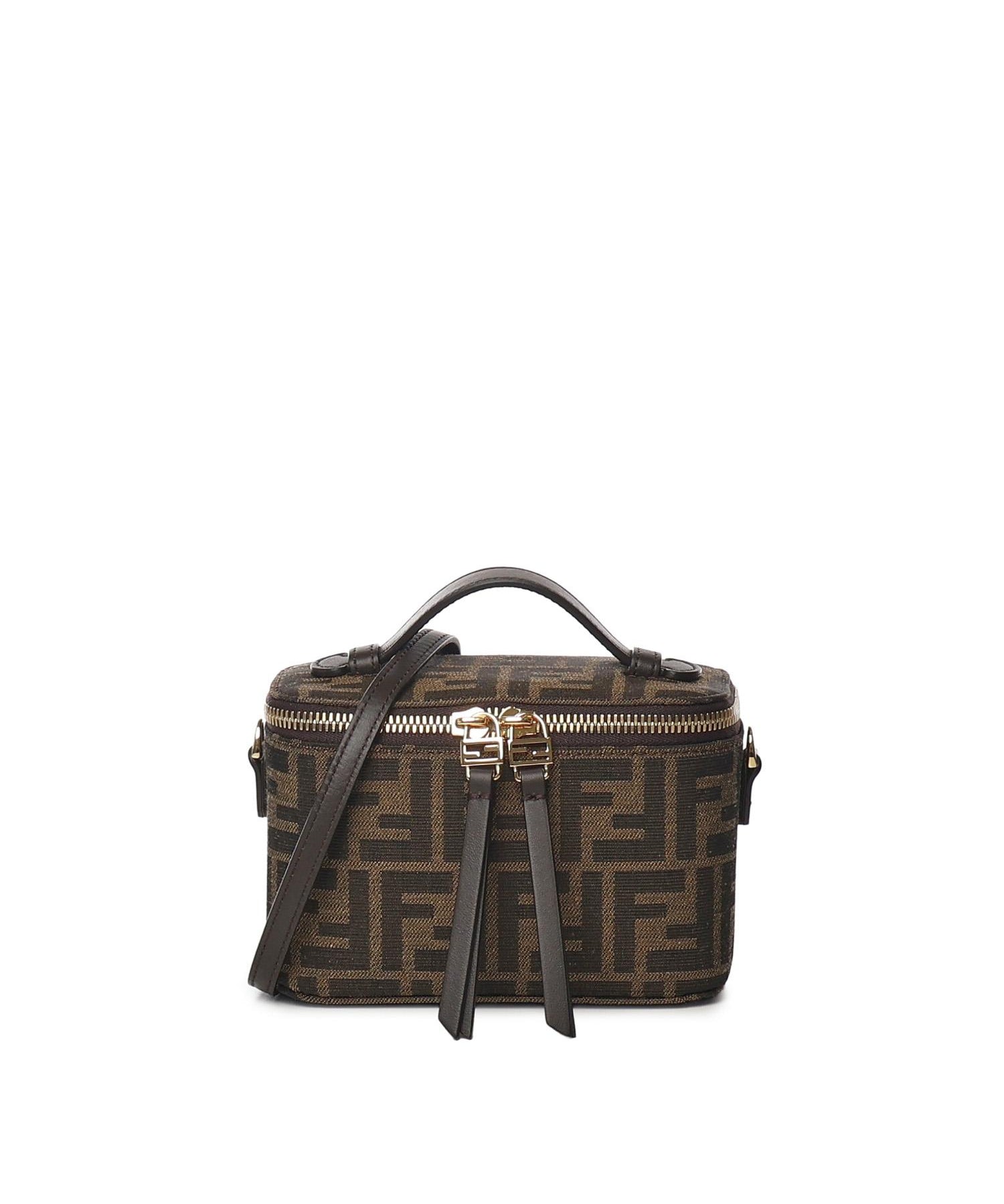 Minibag in tessuto FF jacquard 8BS108 AFPMF1GL7 FENDI 