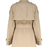 Trench in cotone corto<BR/><BR/> 8089783 .A3743 BURBERRY 