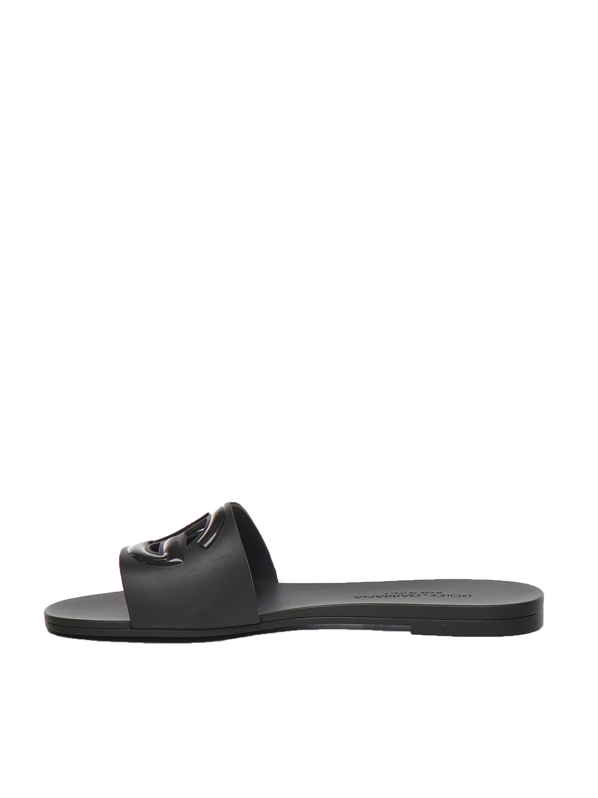 Slide beachwear in gomma CW2215 AN99480999 DOLCE & GABBANA 