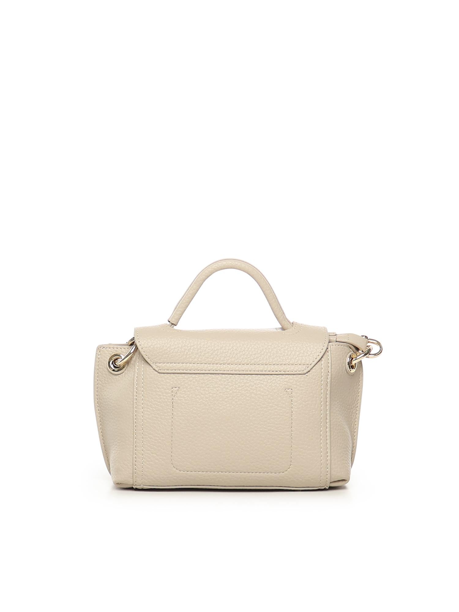Borsa a mano Federica V small<BR/> 73BS9ER02 FEDERICA VECRU V° 73 