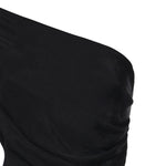 Abito midi in maglia drappeggiata RS26108M B SELF-PORTRAIT 