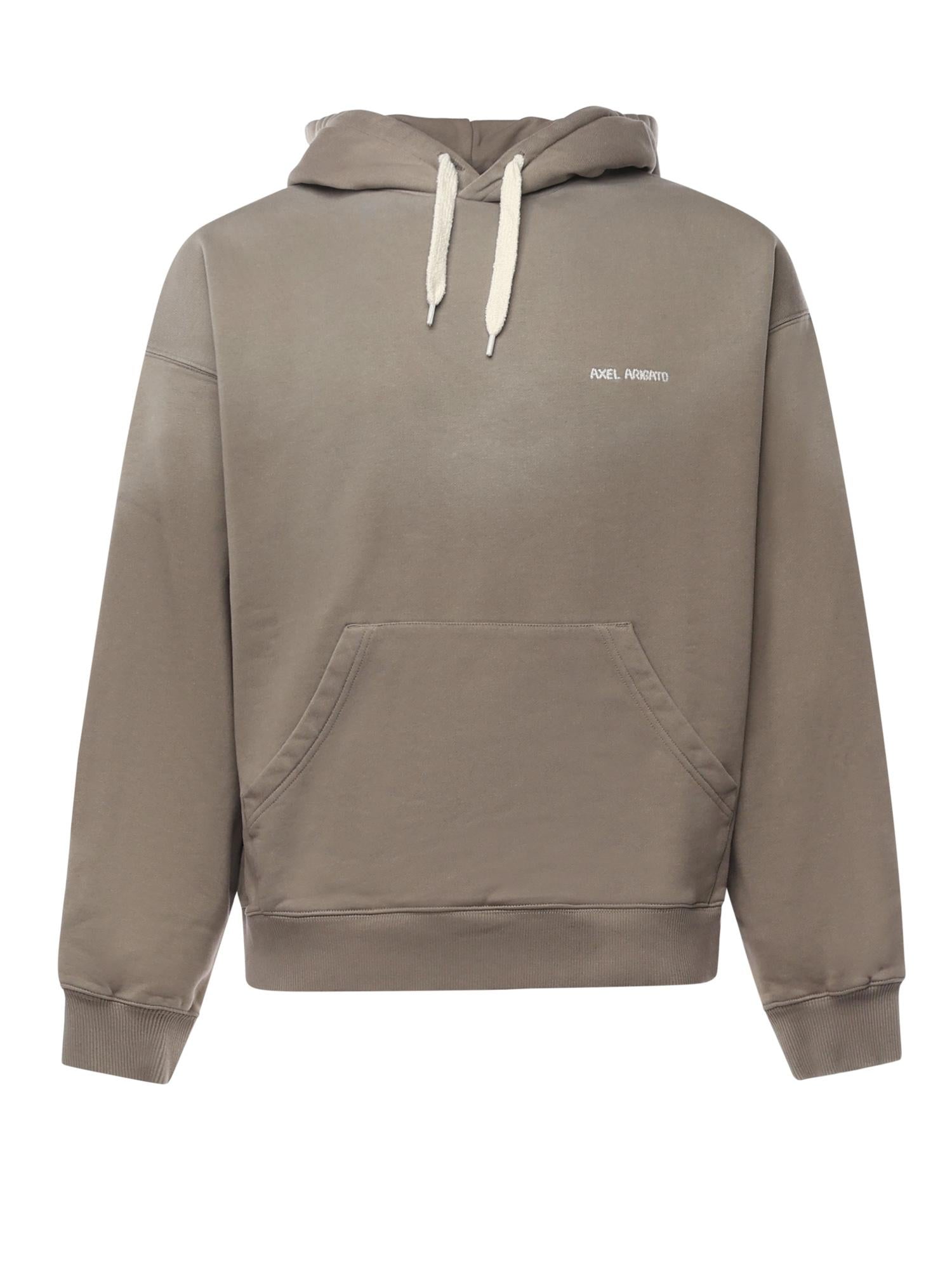 Felpa Ethos in cotone A3454001 CEDAR BROWN AXEL ARIGATO 