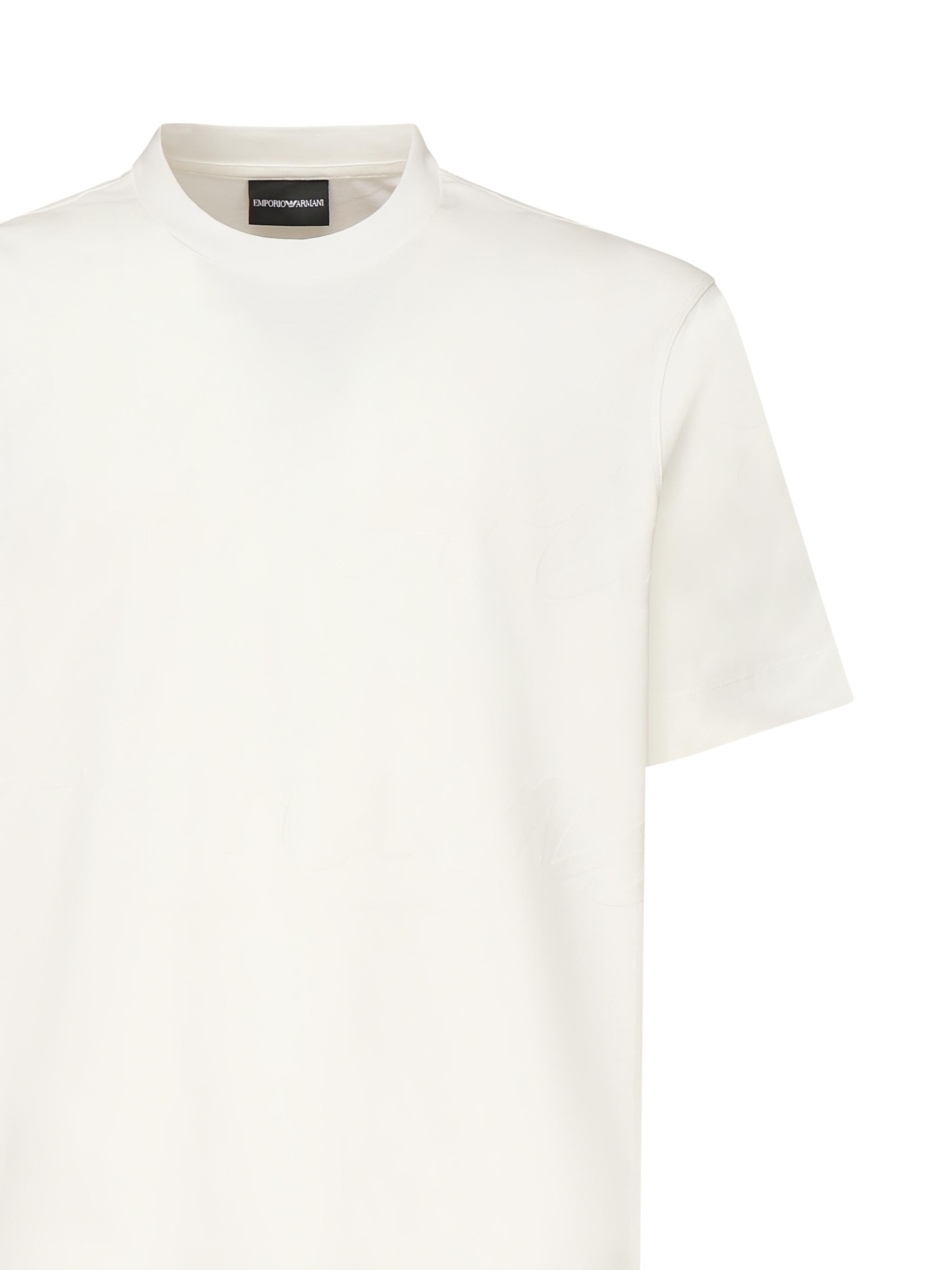 T-shirt in cotone EM000943 AF10762F0084 EMPORIO ARMANI 