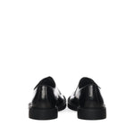 Derby in pelle<BR/> 23050 NERO ANTICA CUOIERIA 