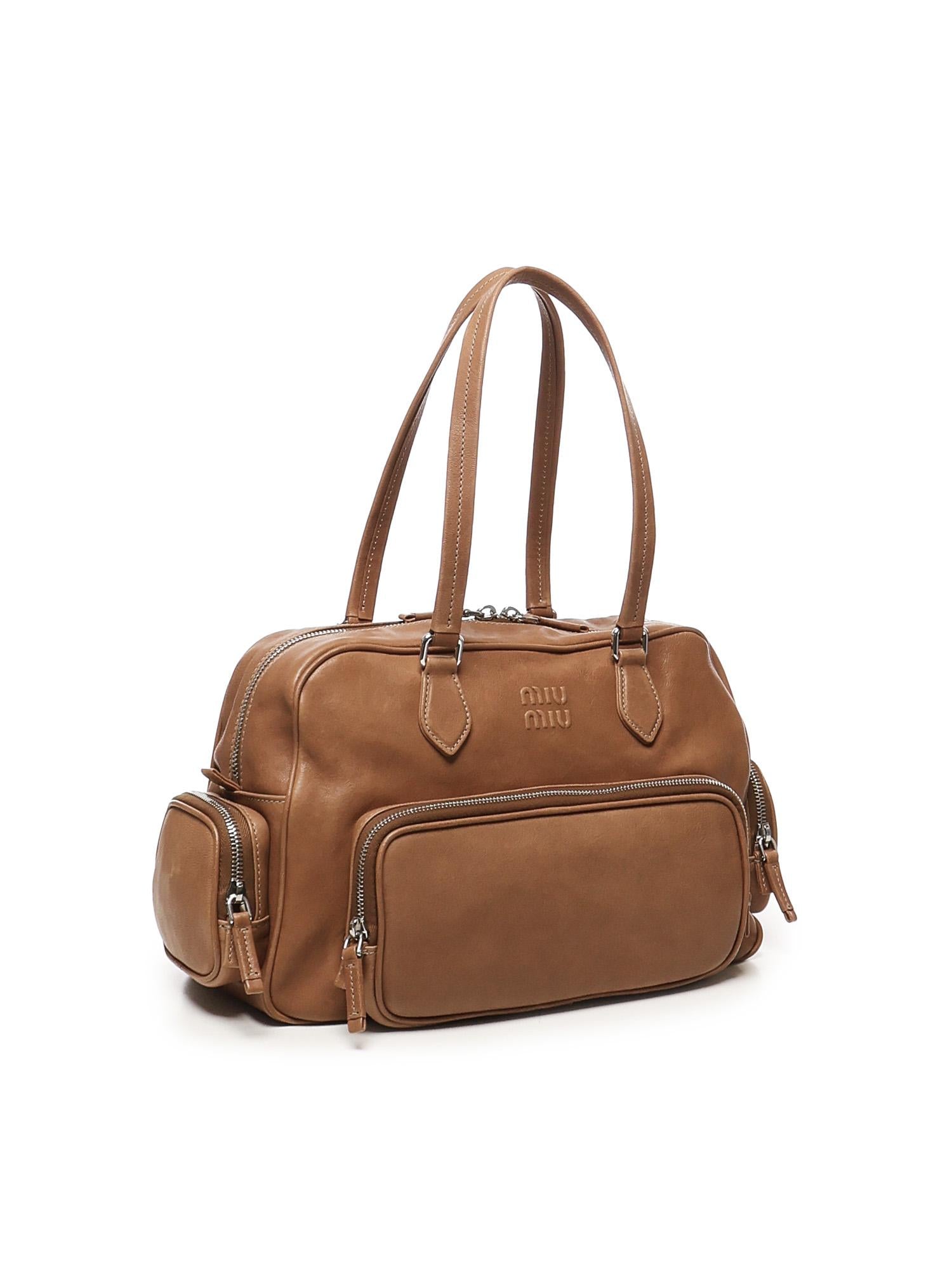 Borsa Pocket in nappa 5BB159 2CRLF098L MIU MIU 