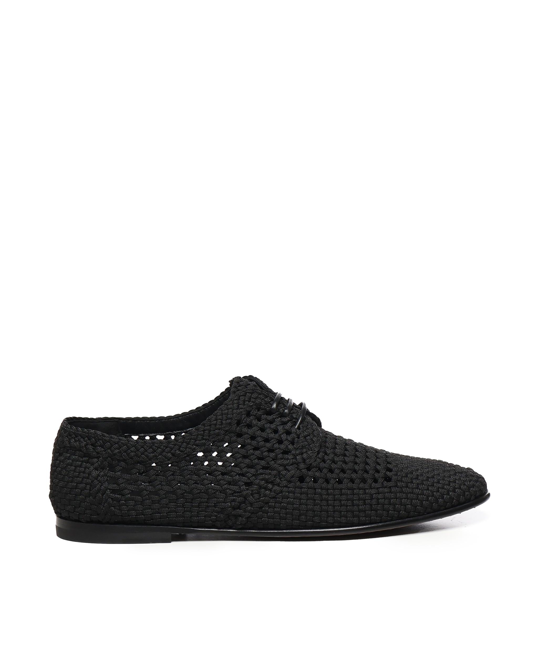 Derby in tessuto intrecciata A10863 A9L6480999 DOLCE & GABBANA 