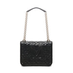 Borsa a spalla trapuntata con logo<BR/> JC4000PP1LLA0 00A LOVE MOSCHINO 