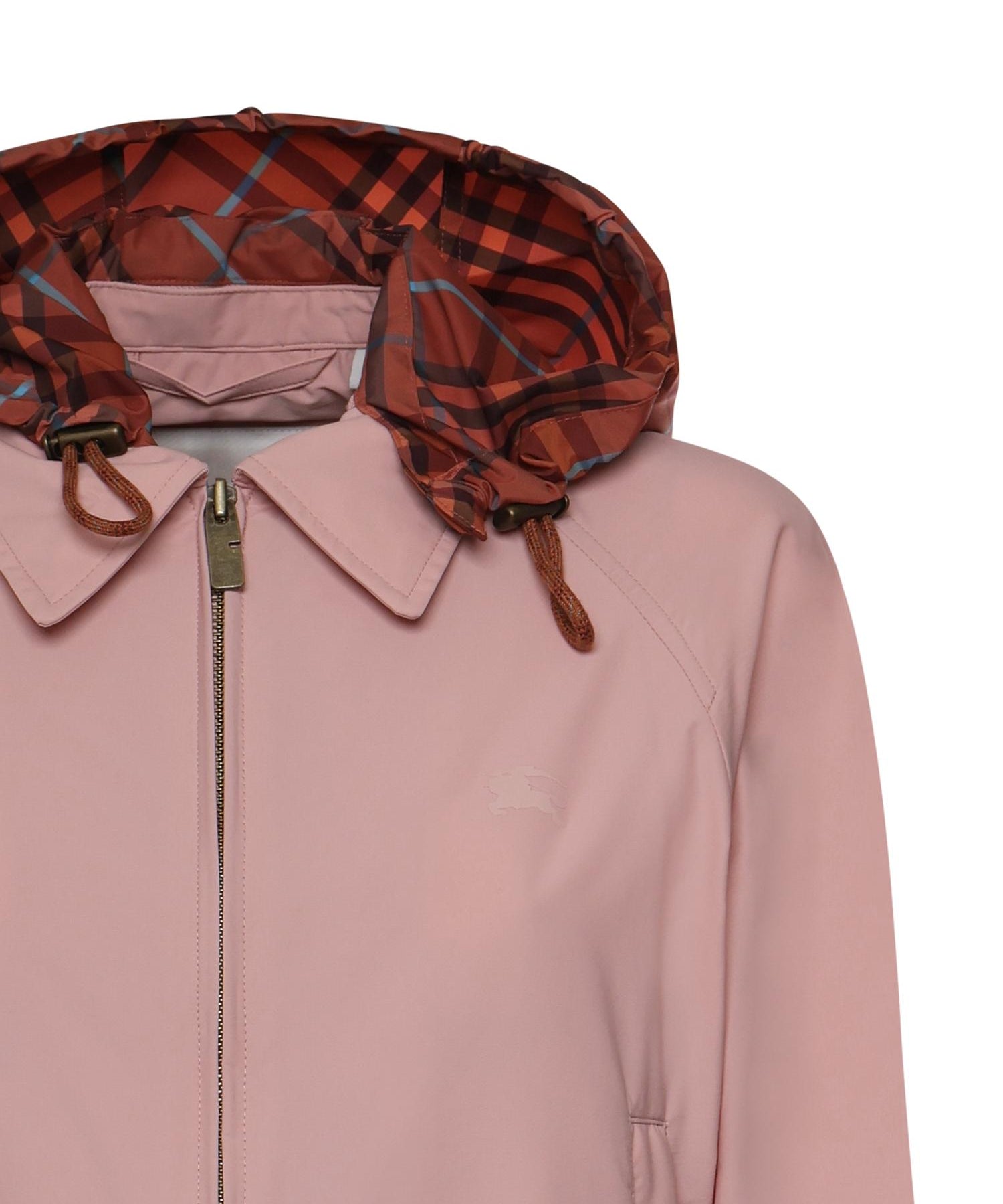 Giacca Newcott cropped con cappuccio 8118253 C4026 BURBERRY 
