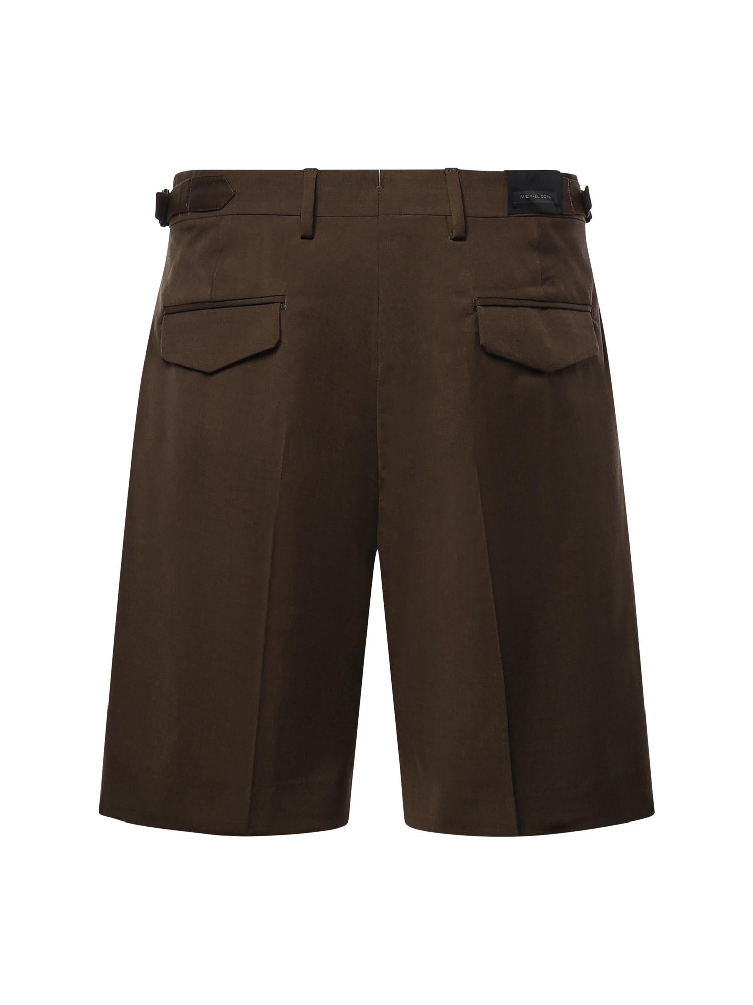 Bermuda Jessie in misto lana MCJES3687S26B 194 MICHAEL COAL 