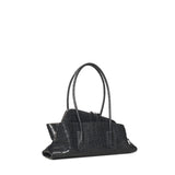 Borsa La Passeggiata Small in pelle 260WAH00058 LBT021PR233 THE Attico 