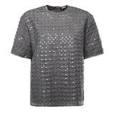 T-shirt con perline 115155 516 ROTATE 