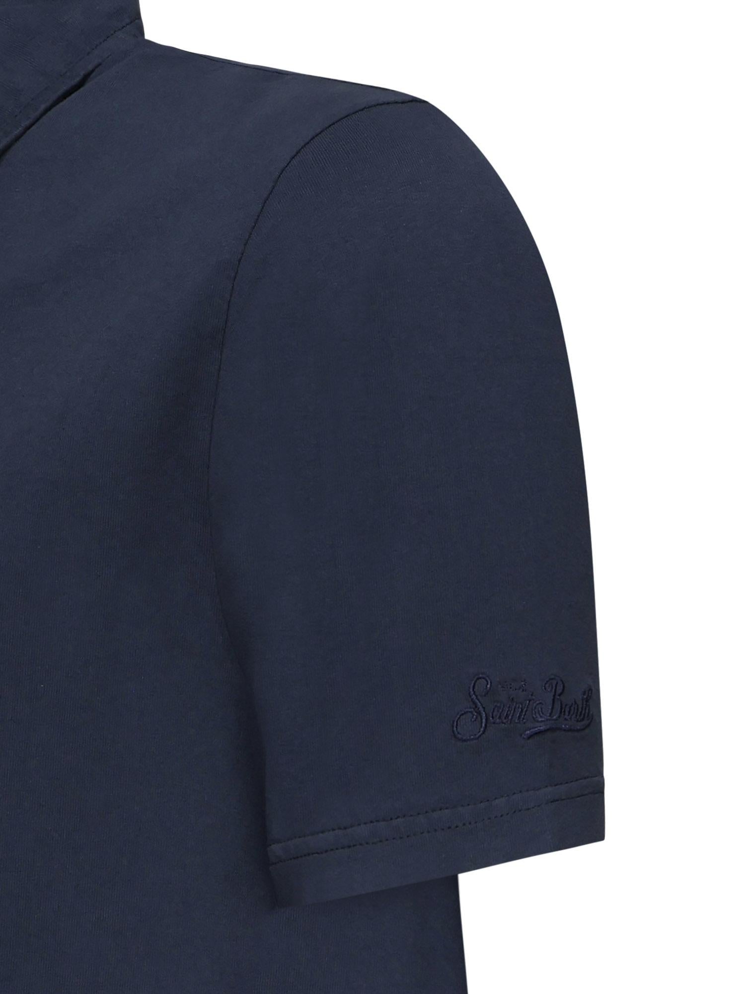 Polo Brighton con logo BRGH001 00151H MC2 SAINT BARTH 