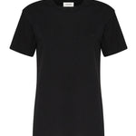 T-shirt in cotone DM8092-1 NERO OTTOD'AME 
